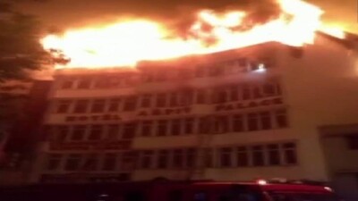 Delhi-fire