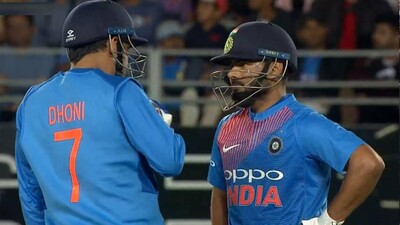 Dhoni-Pant
