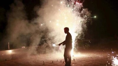 injured in Diwali