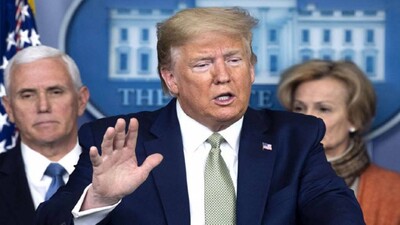Coronavirus has passed the peak in US, says President Donald Trump