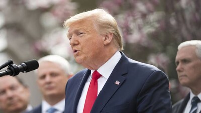 US President Donald Trump