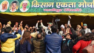 Farmer Leaders Observe Fast; Stir Regains Momentum As Tikait Succeeds In Mobilising Support From Western UP