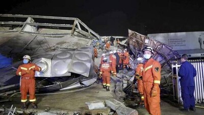 Hotel-in-China-Collapses