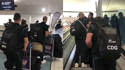 New Zealand Team Departs For England For WTC Final Vs India, Tests Vs Host