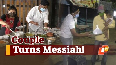 Couple Provide Food 