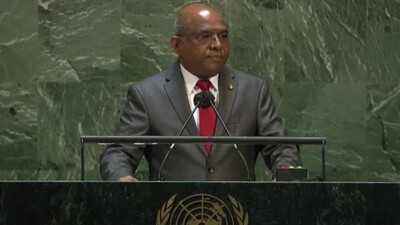 UN President Abdulla Shahid 