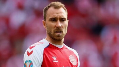 Danish midfielder Christian Eriksen 