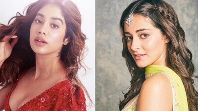 Ananya Panday, Janhvi Kapoor