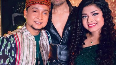 Arunita Kanjilal and Pawandeep Rajan