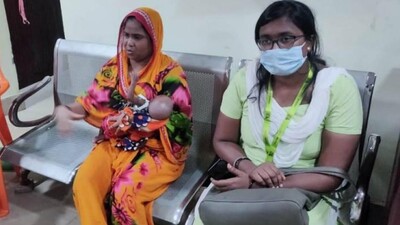 Baby boy rescued