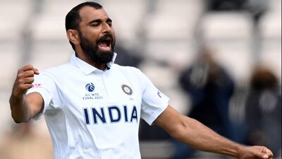 WTC Final: Mohammed Shami's 4-Wicket Haul Restricts NZ 1st Innings Lead To 32