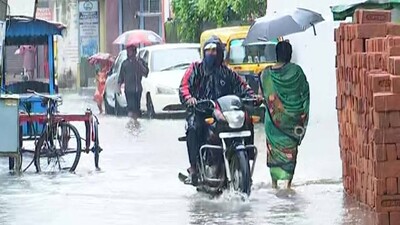 Monsoon Triggers Heavy Rain In Cuttack-Bhubaneswar