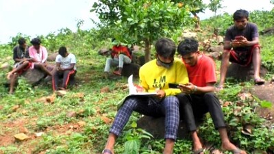Poor Internet Connectivity Shadows Online Classes In Odisha's Hilly Terrains 