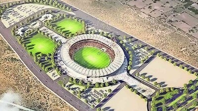 World's Third Largest Cricket Stadium In Jaipur 