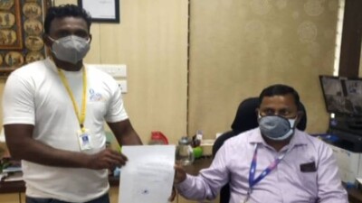  puri municipal employee returning rupees