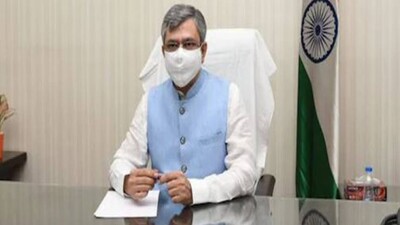 Ashwini Vaishnav takes Charge