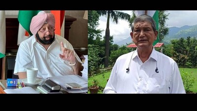Punjab Congress Crisis: Harish Rawat Reaches Out To Amarinder After Punjab Feud Escalates