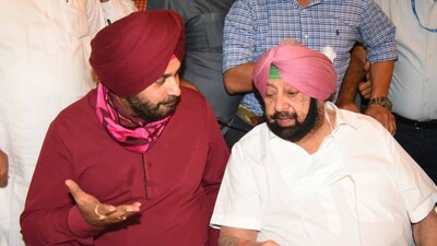 Navjot Singh Sidhu Takes Over As Punjab Cong Chief, Amarinder Says Both Will Move Together In Politi