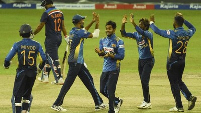 IND v SL: India Get Bowled Out For 225 In Final ODI Against Sri Lanka