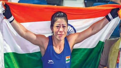 Tokyo Olympics: Mary Kom Wins 2 Out Of 3 Rounds But Still Loses Bout, Bows Out Of Game