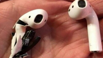  bluetooth earphone device explodes 