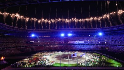 Tokyo Olympics Closing Ceremony Begins