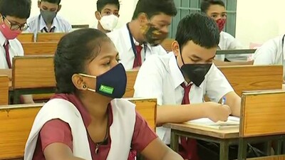 Scene from University High School at Vanivihar in Bhubaneswar 
