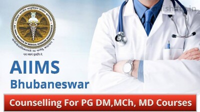 AIIMS Bhubaneswar Releases Notification For Spot Counselling