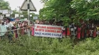 Police-Villagers Face-off Over Public Hearing of Mines Expansion In Sundergarh