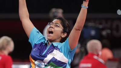 Table Tennis Player Bhavinaben Patel Scripts History, Storms Into Paralympics Final
