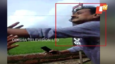 Viral Video: BJD MLA Prasant Jagdev Beats Up BJP Leader