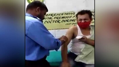 Viral Video: Security Guard Administers Injection To Patient In Odisha's Angul Govt Hospital