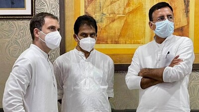 Rahul Gandhi, Punjab And Chhattisgarh CMs Stopped At Lucknow Airport