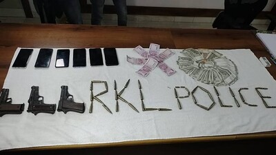 Police Bust Extortion Racket In Rourkela: 3 Criminals With PLFI Links Held, Firearms Seized