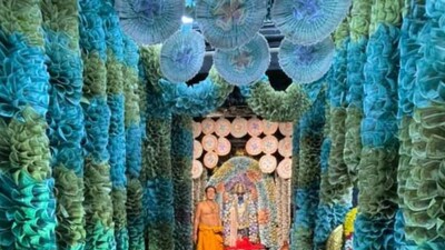Andhra Temple Decorated With Rs 5 Crore Currency Notes