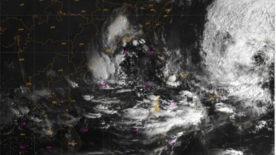 Low Pressure Over Bay of Bengal
