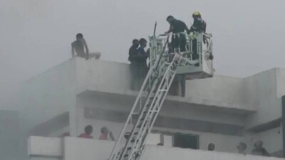 Rescue Operations At Surat Packaging Unit