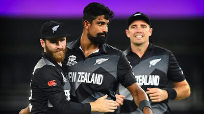 T20 WC: Mitchell, Williamson Lead New Zealand To 8-Wicket Win Over India
