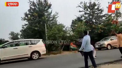 Justice For Mamita: Another BJD Leader Greeted With Egg Shower In Nuapada
