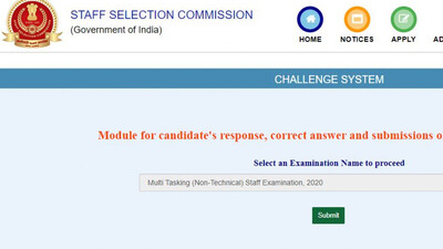 SSC MTS Tier 1 Answer Keys Released; Steps To Check &  Raise Objections