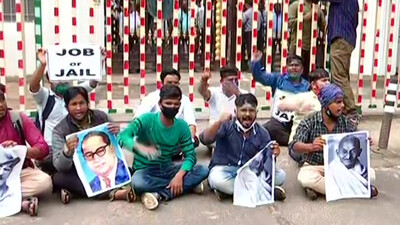Job Or Jail: Junior Teacher Job Aspirants Try To Storm Odisha Assembly, Clash With Cops