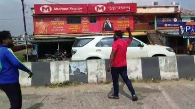 Union Minister Bishweswar Tudu Faces Egg Attack From BJD Members In Kendrapara 