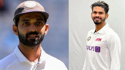 Ajinkya Rahane & Shreyas Iyer 