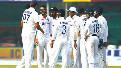 IND v NZ: Axar Patel's 5-Wicket Haul Helps India Bowl Out Kiwis For 296 
