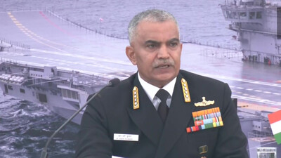 Navy Chief Admiral R Hari Kumar 