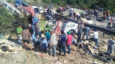 Death Toll From Mexico Truck-Trailer Accident Reaches 55
