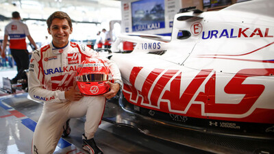 Formula One Driver Nikita Mazepin
