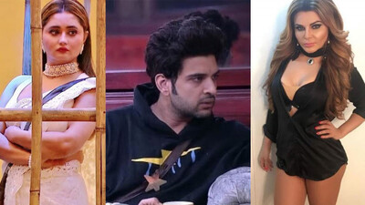 Bigg Boss 15: Rashami Desai, Karan Blame Rakhi Sawant For 'Unfair' Decisions During 'Ticket To Final