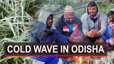 Cold wave Continues In Odisha