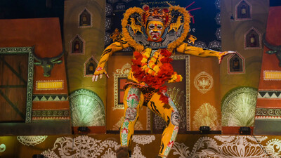  Bagha Nacha or Tiger Dance in Odisha